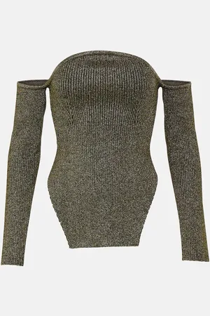 Khaite Maria off-shoulder top