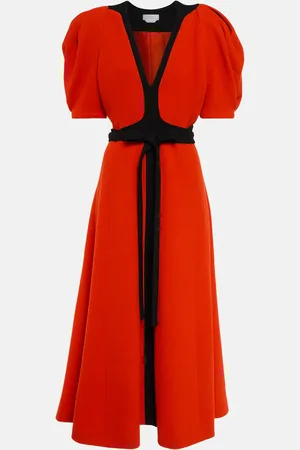 GABRIELA HEARST Luz wool crÃªpe midi dress