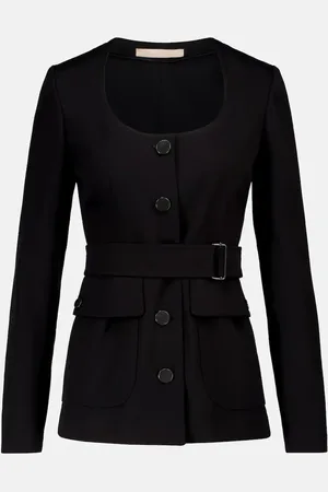 Alaïa AlaÃ¯a Belted cotton gabardine jacket