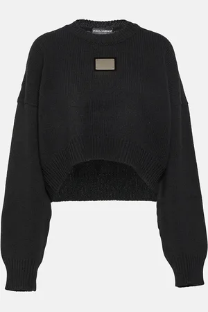 Dolce & Gabbana Logo wool and cashmere sweater