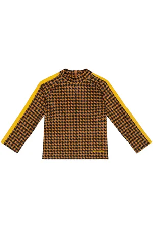 Mini Rodini Houndstooth rashguard