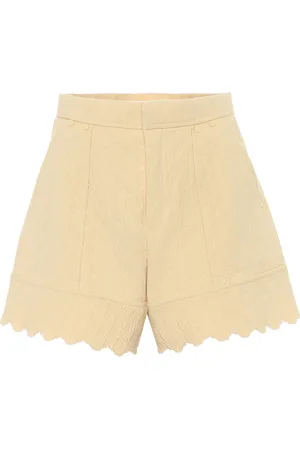 Chloé ChloÃ© Quilted cotton jacquard shorts