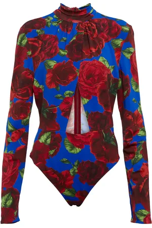 MAGDA BUTRYM Floral bodysuit