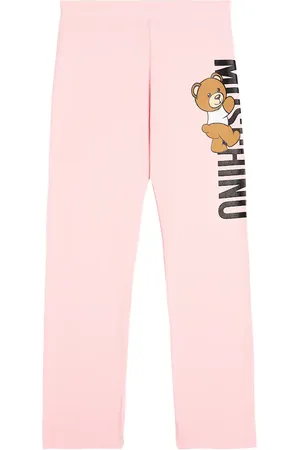 Moschino Teddy Bear cotton-blend jersey leggings