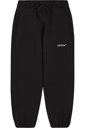 OFF-WHITE Logo cotton sweatpants