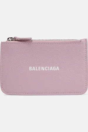 Balenciaga Cash leather card holder