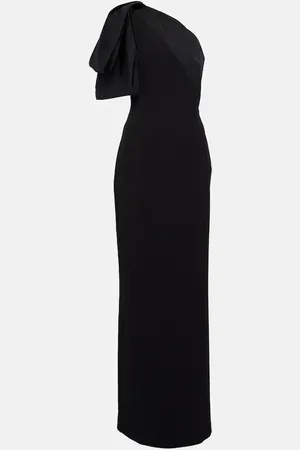 Safiyaa Maelys crÃªpe gown