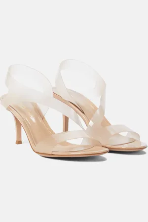 Gianvito Rossi Metropolis 70 PVC slingback sandals