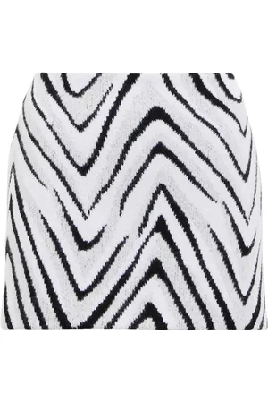 Missoni Jacquard wool-blend miniskirt