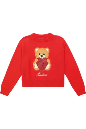 Moschino Teddy Bear cotton and wool sweater