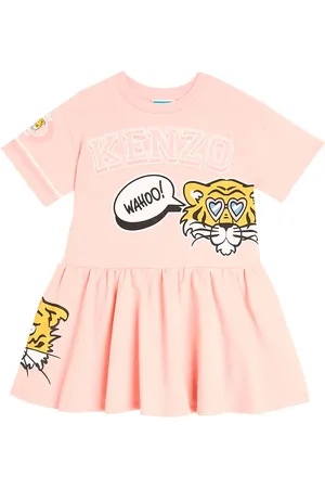 Kenzo Tiger cotton jersey dress