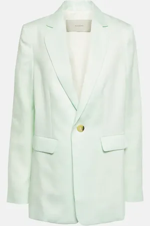 ASCENO Azores linen blazer