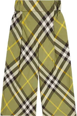 Burberry Burberry Check cotton pants