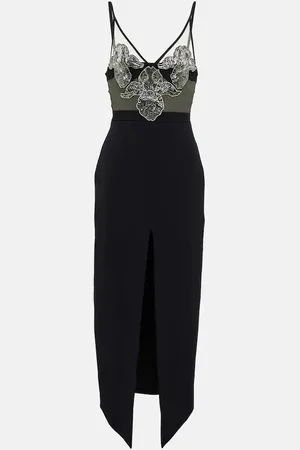 DAVID KOMA Embellished midi dress