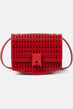 Alaïa AlaÃ¯a Le Papa Small Vienne leather crossbody bag