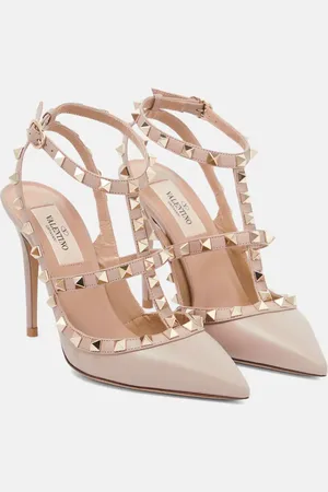 VALENTINO GARAVANI Rockstud leather pumps