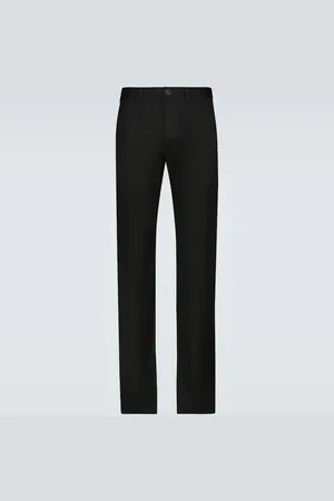 Saint Laurent Cotton-blend gabardine chinos