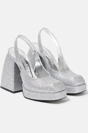 NODALETO Bulla Jill glitter platform pumps