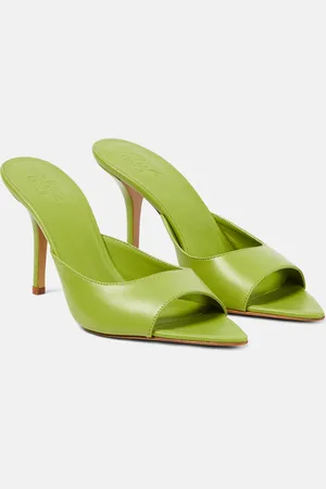 Gia Borghini Perni 04 Uni leather mules