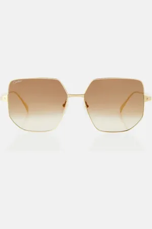Cartier Santos de Cartier square sunglasses