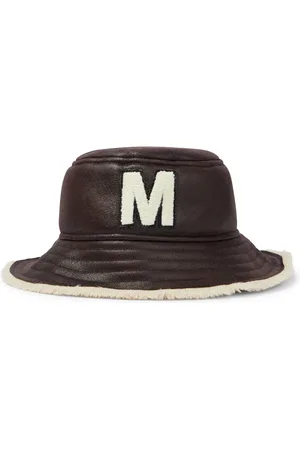 Maison Margiela Faux leather bucket hat