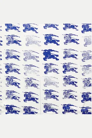Burberry Printed silk scarf