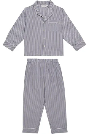 BONPOINT Dormeur striped cotton pajamas
