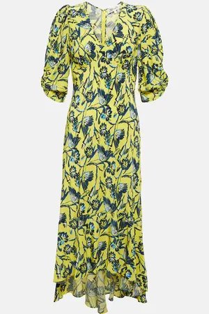 Diane von Furstenberg Printed crÃªpe midi dress