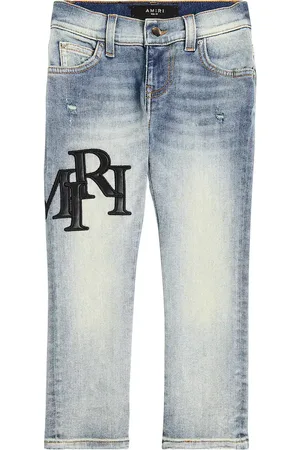 AMIRI Logo appliquÃ© jeans