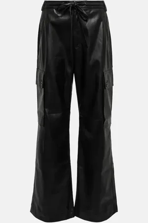 Proenza Schouler White Label high-rise faux leather cargo pants