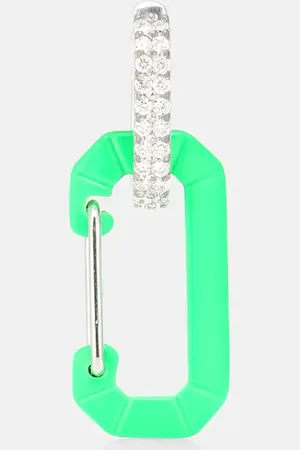 Eera EÃ©ra Small Chiara 18kt white gold and diamond single earring