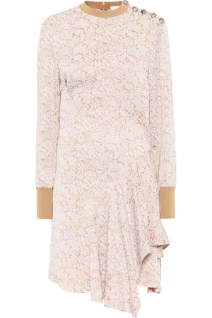 Chloé ChloÃ© Asymmetric jacquard dress