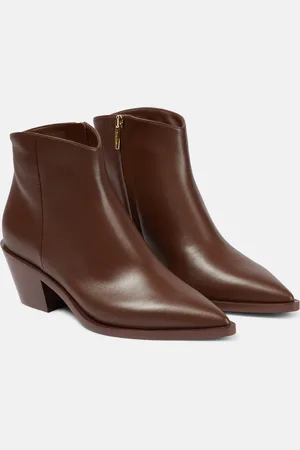 Gianvito Rossi Frankie leather ankle boots
