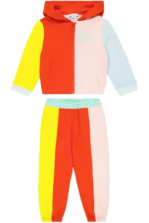 Stella McCartney Set of cotton hoodie and sweatpants