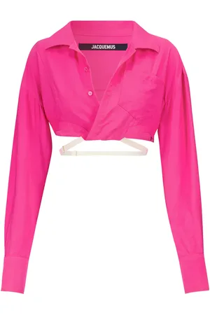 Jacquemus La Chemise Laurier cropped shirt