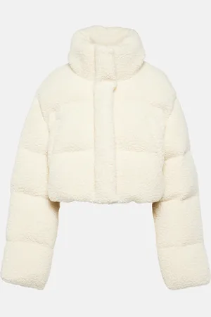 Cordova Kozzy cropped wool-blend puffer jacket