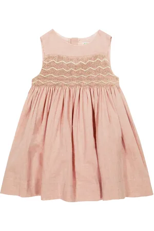 BONPOINT Anaya linen cotton and silk dress