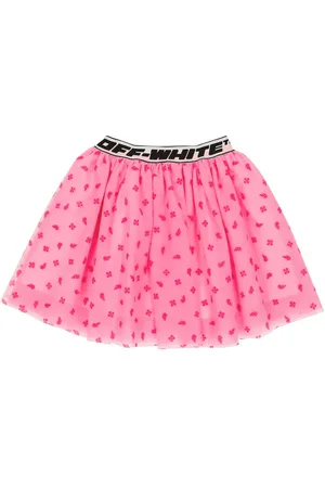 OFF-WHITE Arrows jacquard layered skirt
