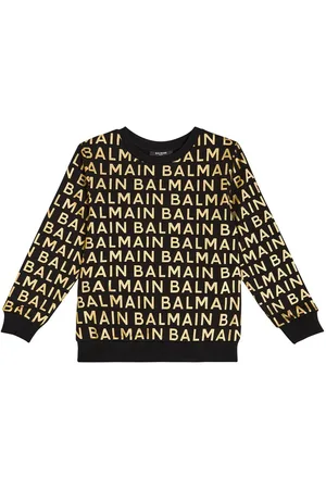 Balmain Logo printed cotton sweatshirt