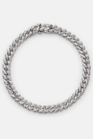 Shay Mini 18kt gold bracelet with diamonds