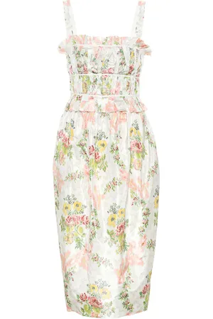 BROCK COLLECTION Palmira floral silk-blend dress