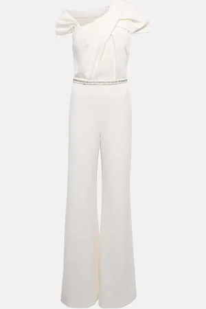 Safiyaa Crystal-embellished bodysuit