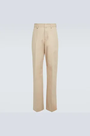 VALENTINO Wide-leg cotton pants