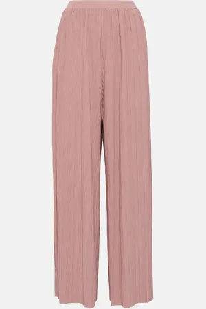 Max Mara Alfonsa jersey wide-leg pants