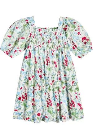 Tartine Et Chocolat Embroidered cotton dress