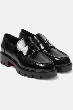 Christian Louboutin CL Moc Lug leather loafers