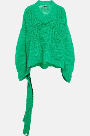 The Attico Ruth alpaca-blend sweater