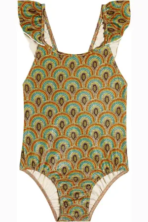 Suncracy Isola Bella printed swimsuit