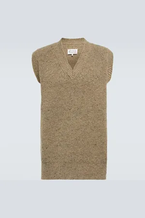 Maison Margiela Wool and cashmere-blend sweater vest
