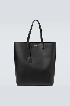 Saint Laurent Leather shopping tote bag